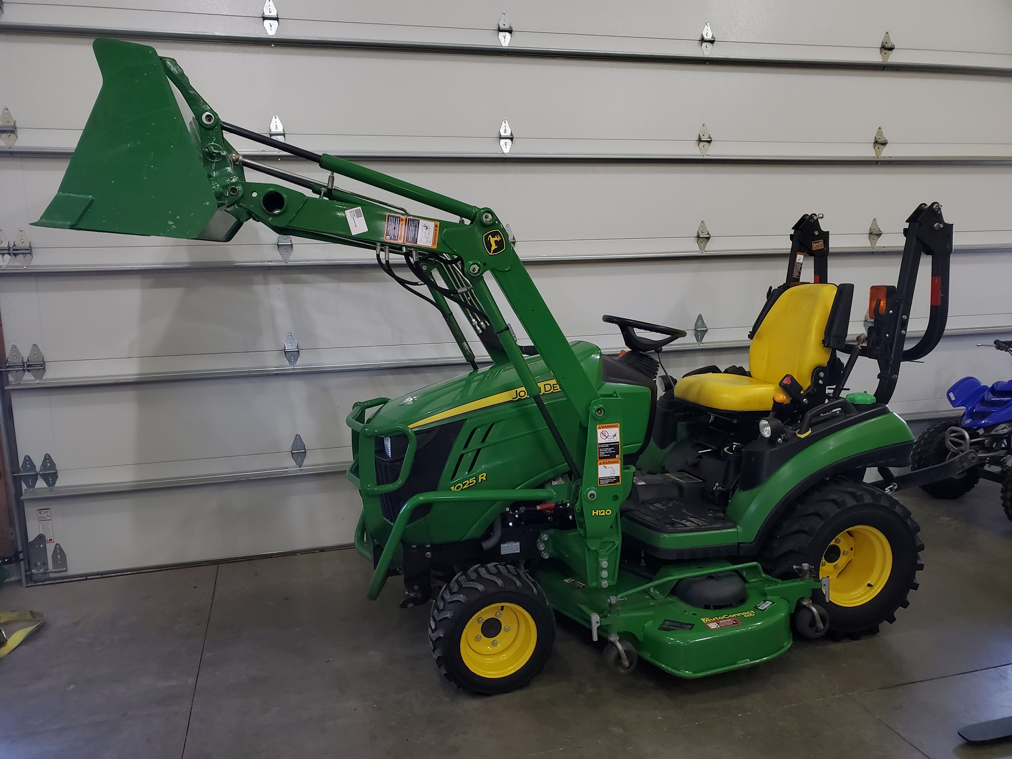 Sold John Deere R Sub Compact Tractor Loader Mower