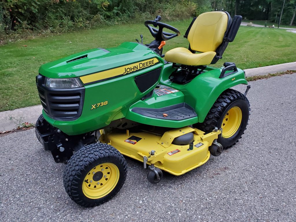 John Deere X738 Garden Tractor - ReGreen Equipment