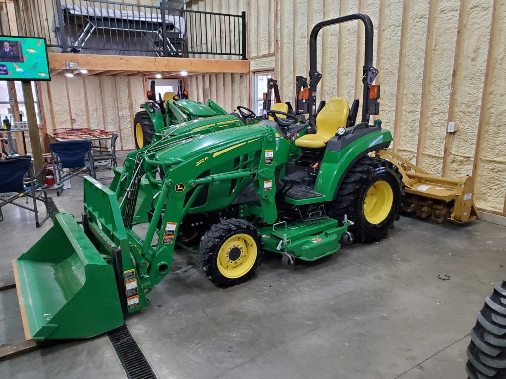 2017 John Deere 2038R Compact Tractor & Attachments Package - ReGreen ...