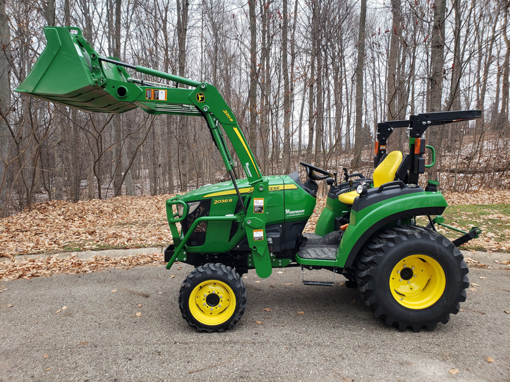 SOLD! 2017 John Deere 2038R Compact Tractor - ReGreen Equipment and Rental