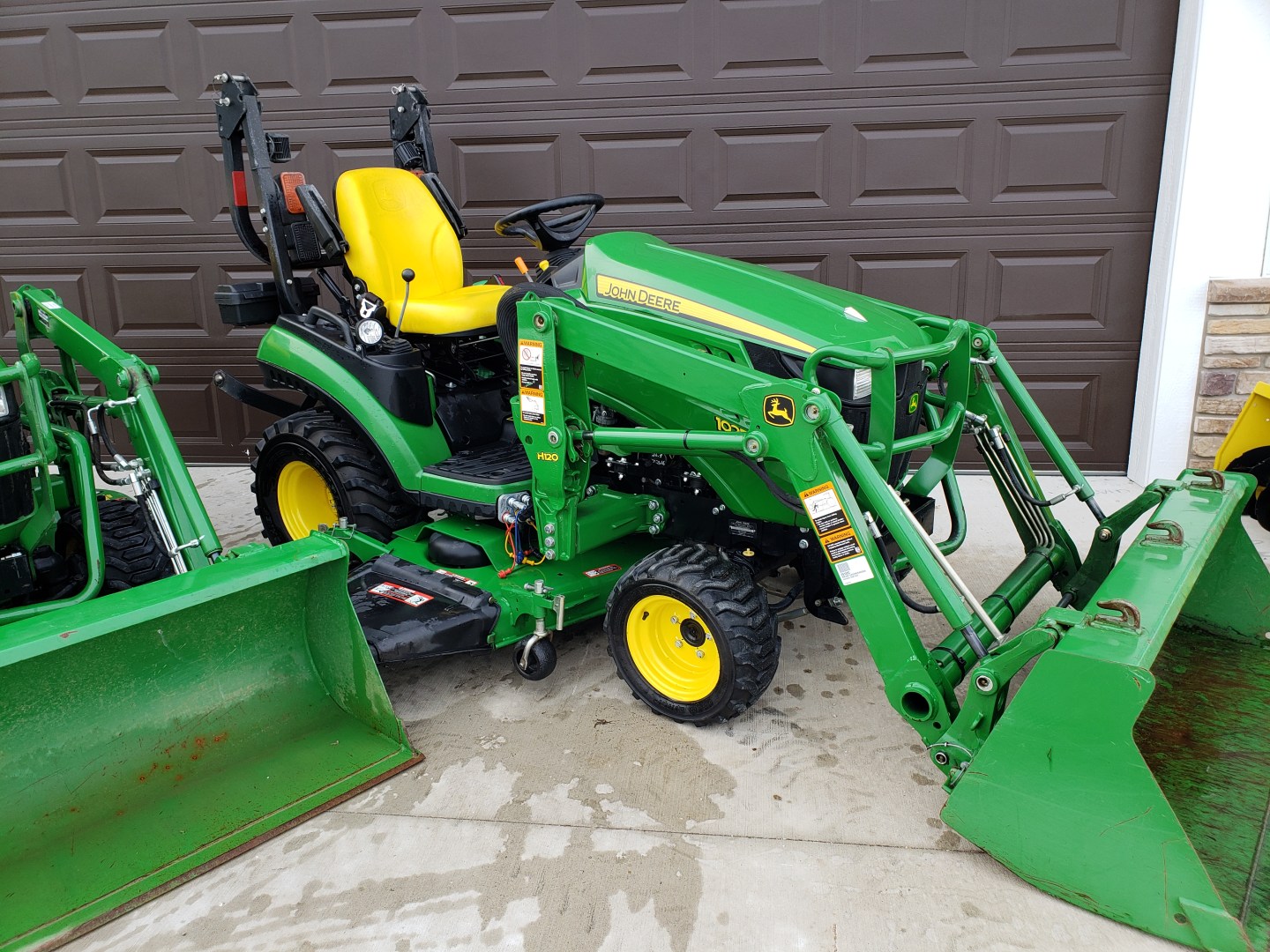 SOLD! 2014 John Deere 1025R Sub Compact Tractor with H120 Loader