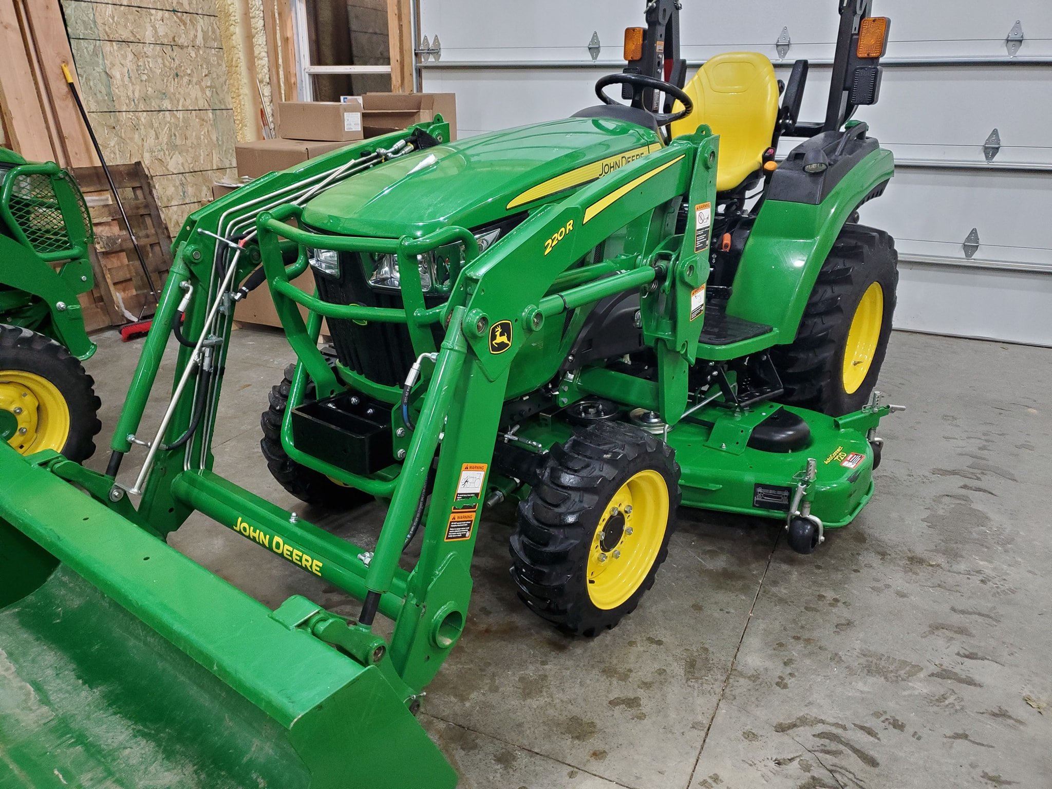 Sold 2018 John Deere 2032r And Attachments Package Regreen Equipment