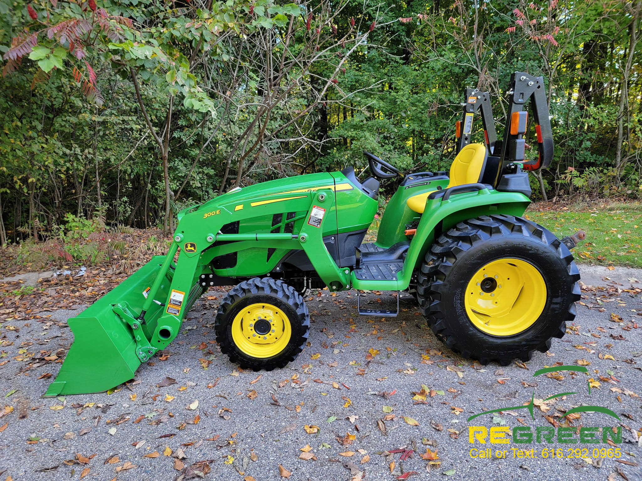 Sold Like New Low Hour 2018 John Deere 3038e 38hp Turbo Compact Tractor And Loader Regreen 