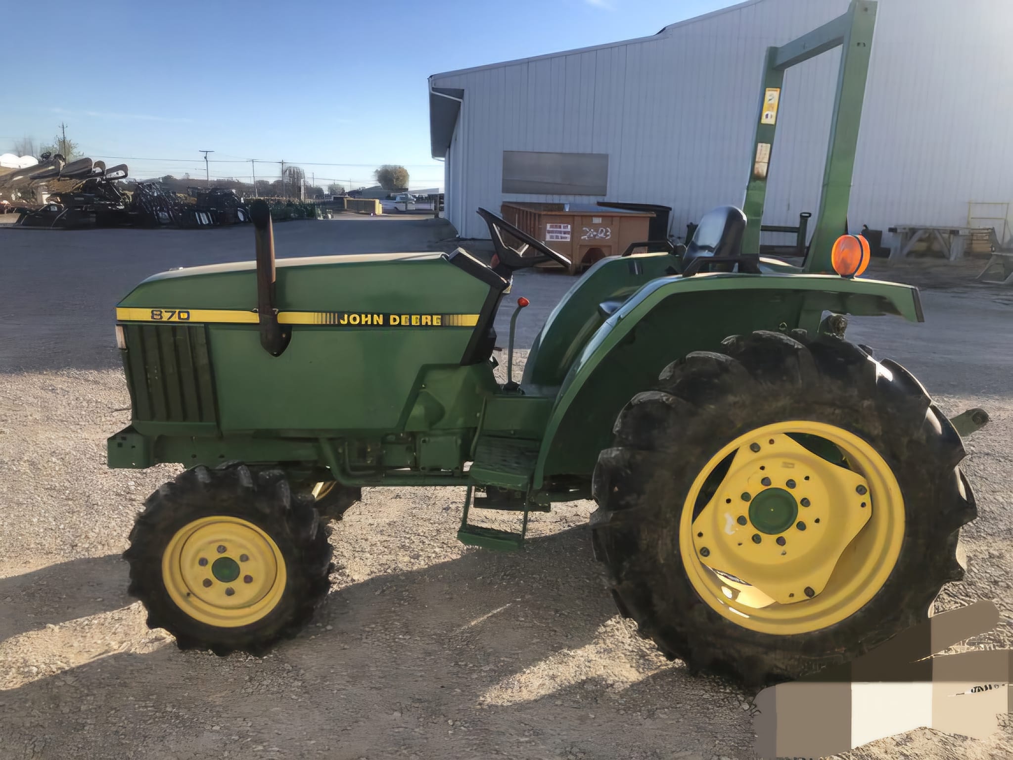 1993 John Deere 870 Compact Tractor - Image 6