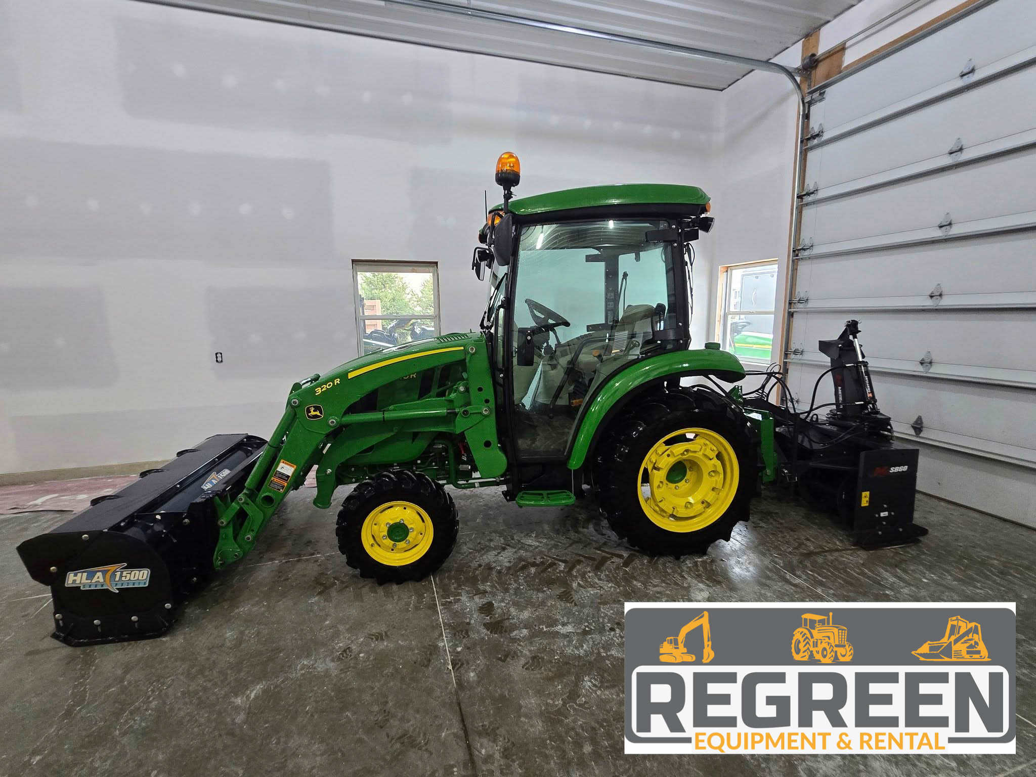 2023 John Deere 3046R Compact Utility Cab Tractor & Attachments Package - Image 36