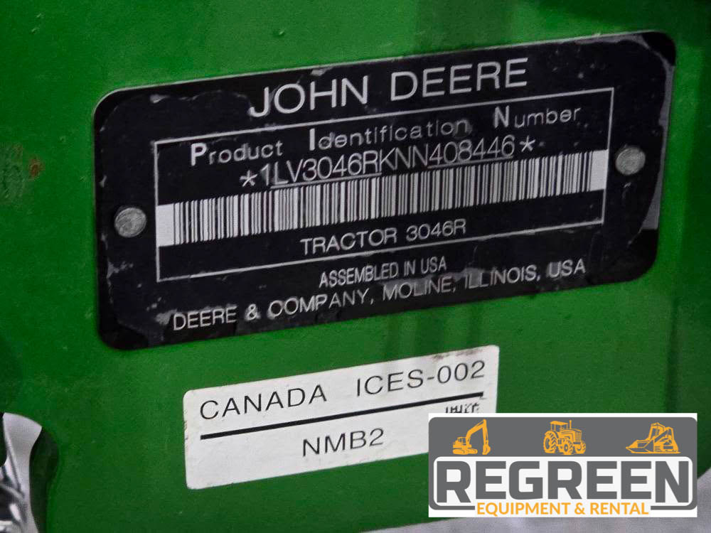 2023 John Deere 3046R Compact Utility Cab Tractor & Attachments Package - Image 30