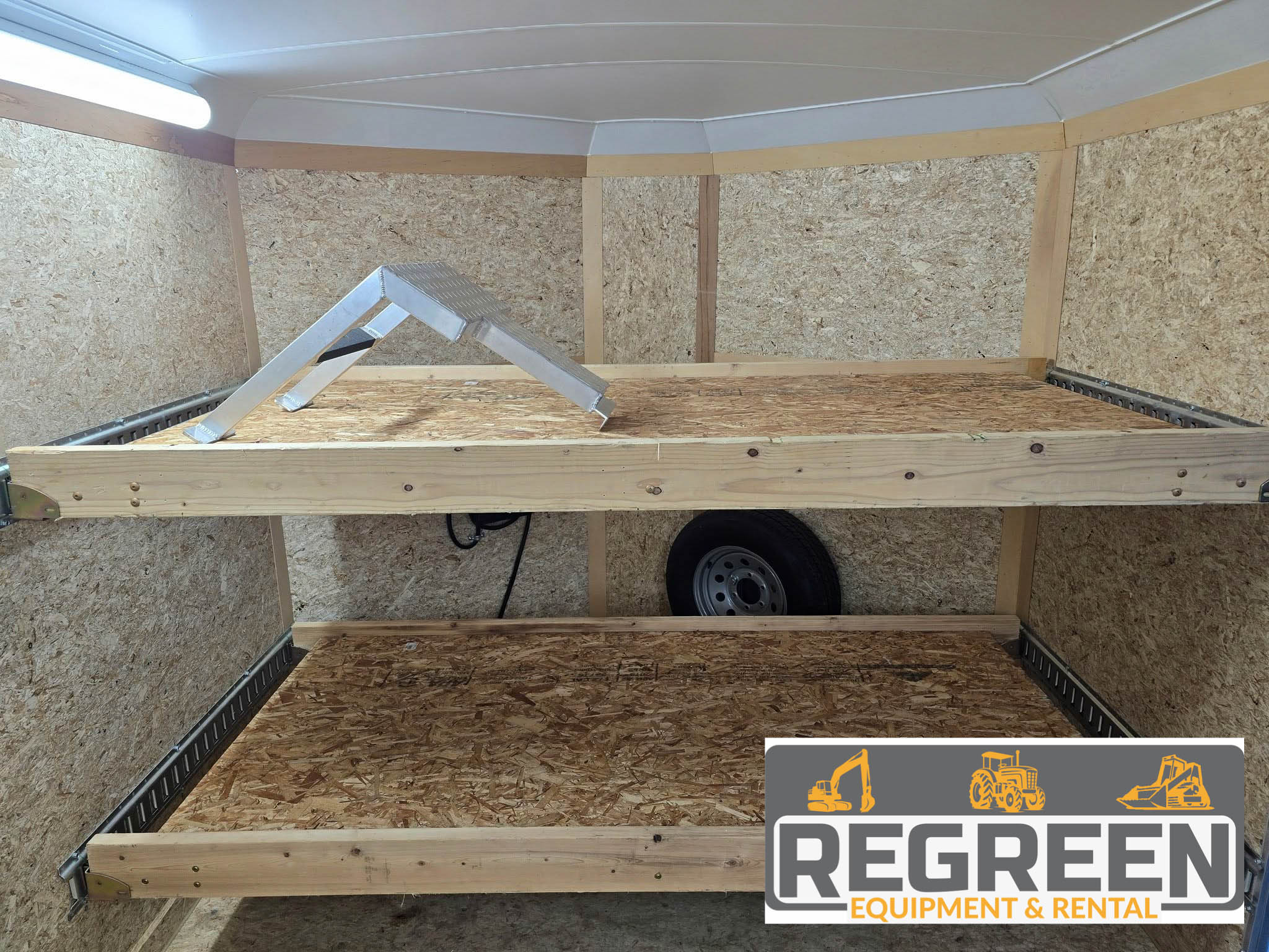 HEATED & AIR CONDITIONED ENCLOSED CAUR HAULER TRAILER FOR RENT  - Image 10