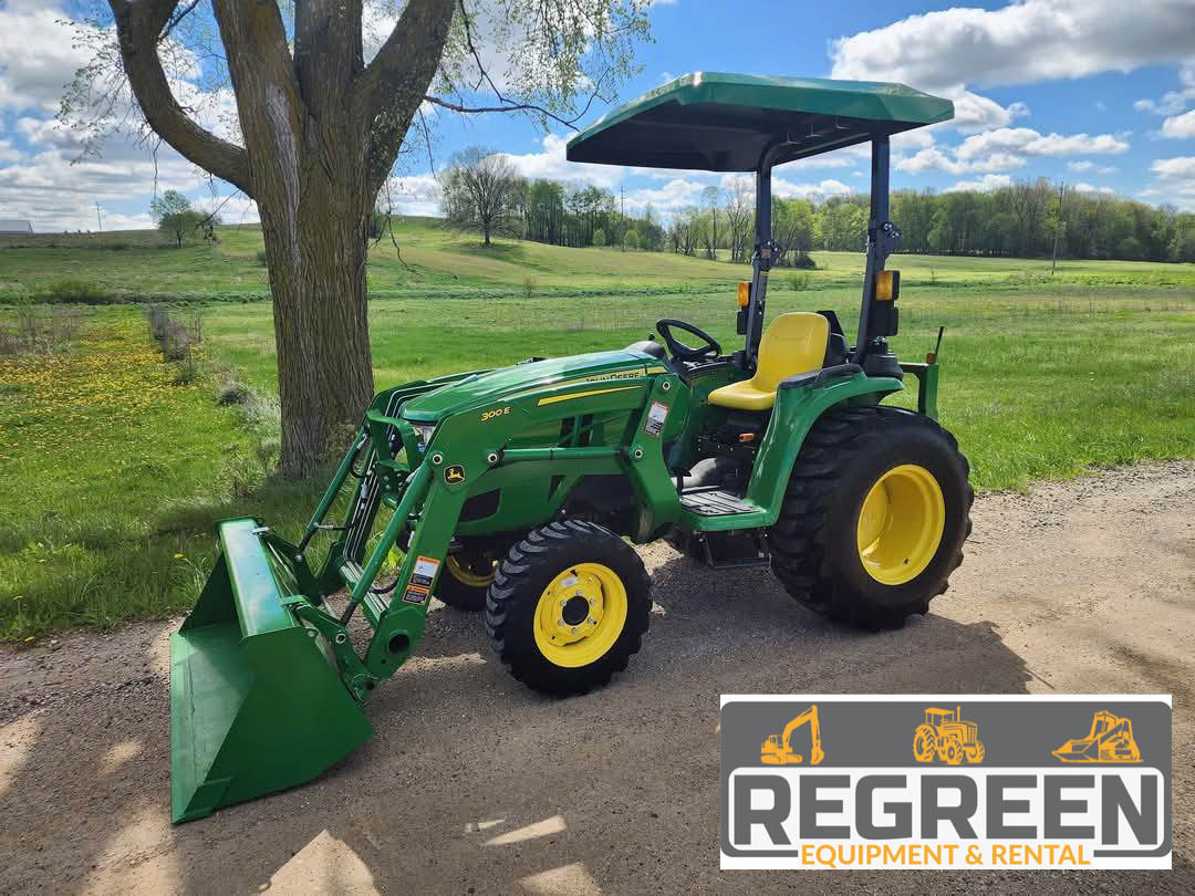 2023 John Deere 3025E Compact Tractor & Loader